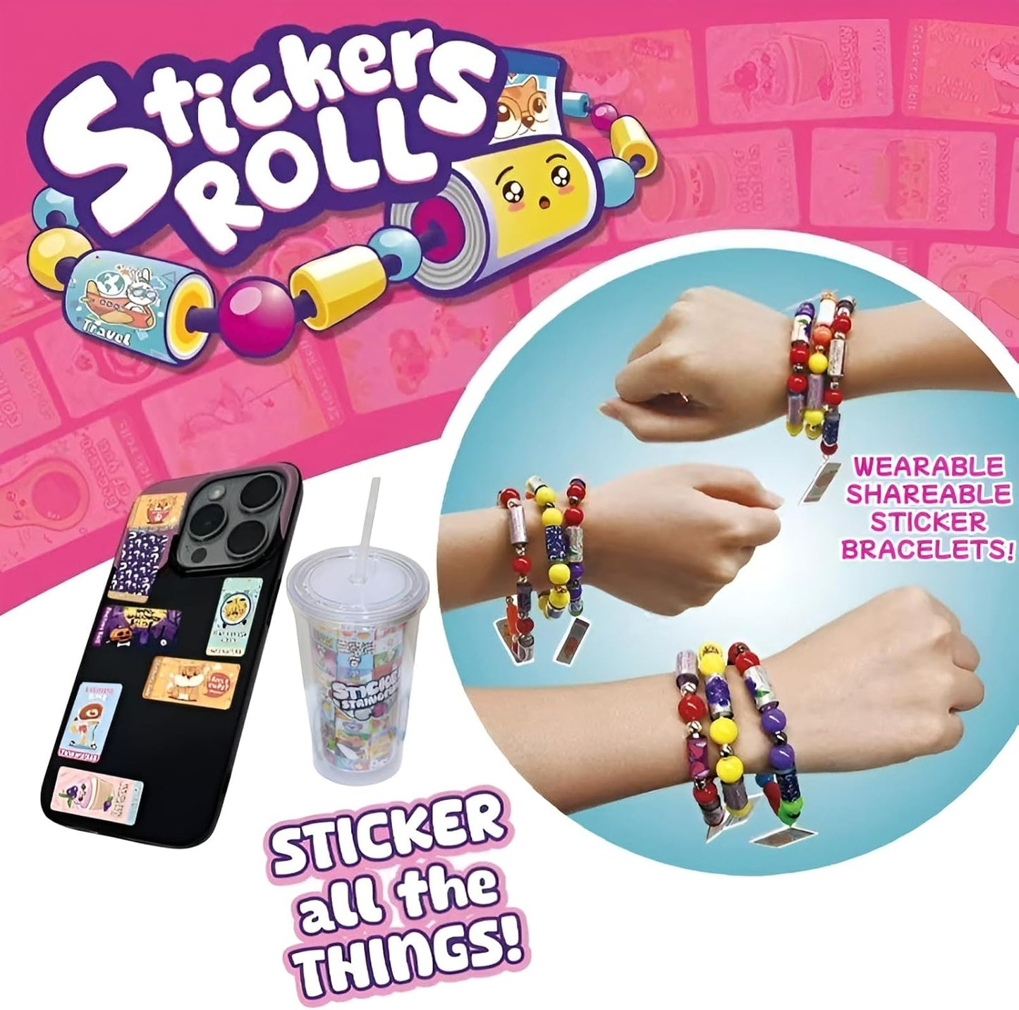 Stickers Rolls Jewelry Kit 手作飾品套裝