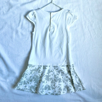 (Pre-loved) KENZO White Dress 女童白色短袖裙 3Y