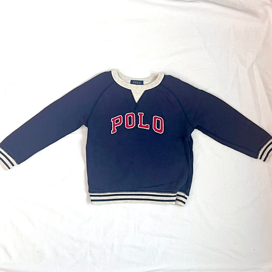 (Pre-loved) Polo Ralph Lauren Vintage Navy Sweatshirt 復古海軍藍衛衣 3T