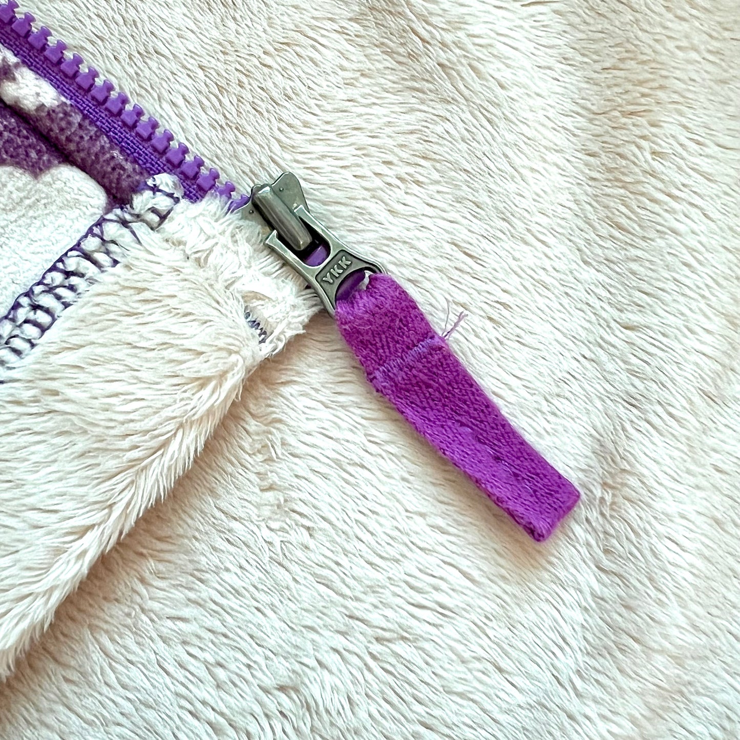 (Pre-loved) Patagonia Purple Fleece Jacket 紫色羊毛外套 4T
