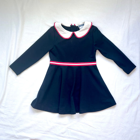 (Pre-loved) Jacadi Interview Dress 黑色斯文面試裙 4Y