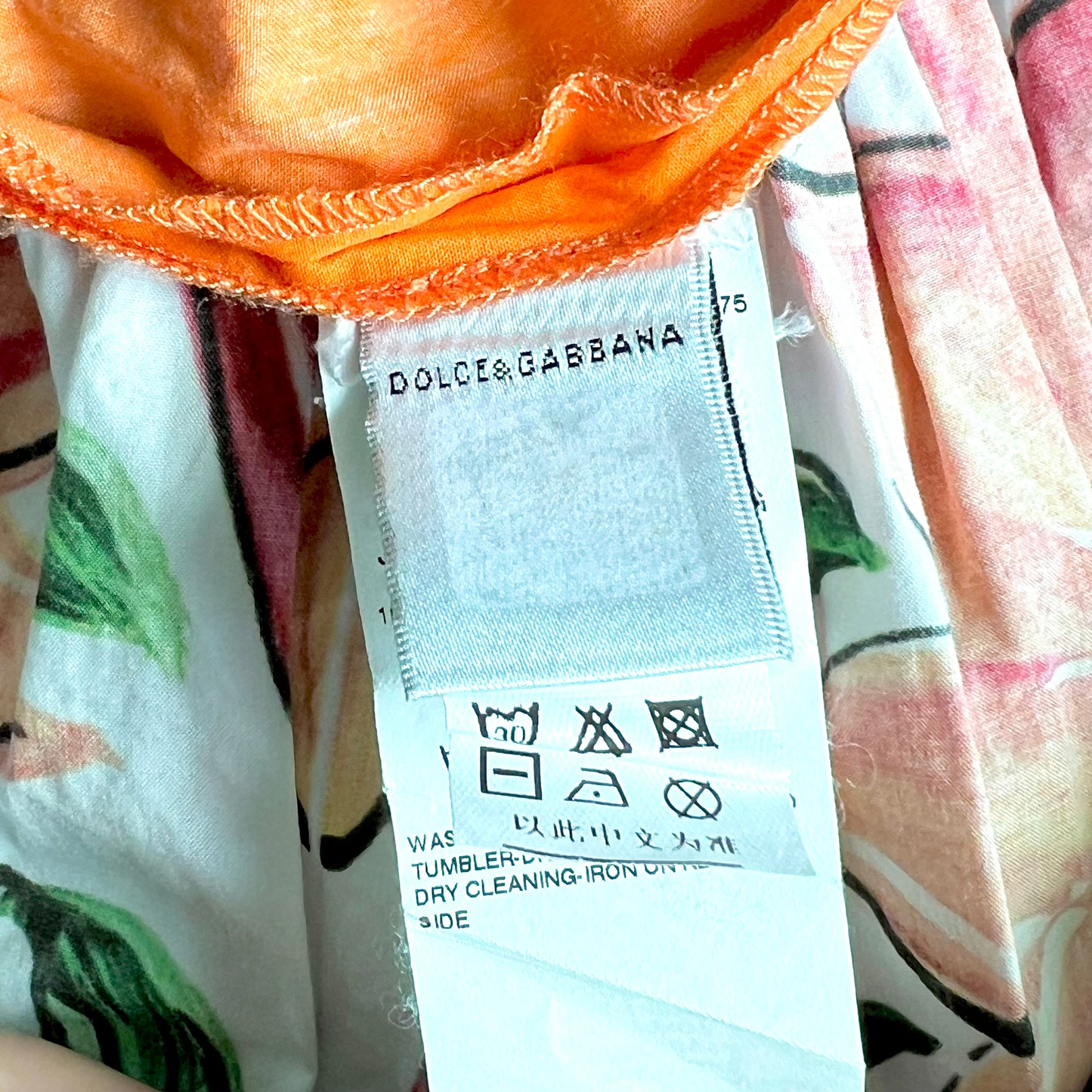 (Pre-loved) D&G Printing Pattern dress 女童豹款無袖裙 4Y / 110
