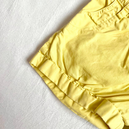 (Pre-loved) Bonpoint Yellow Shorts 女童黃色短褲 3Y