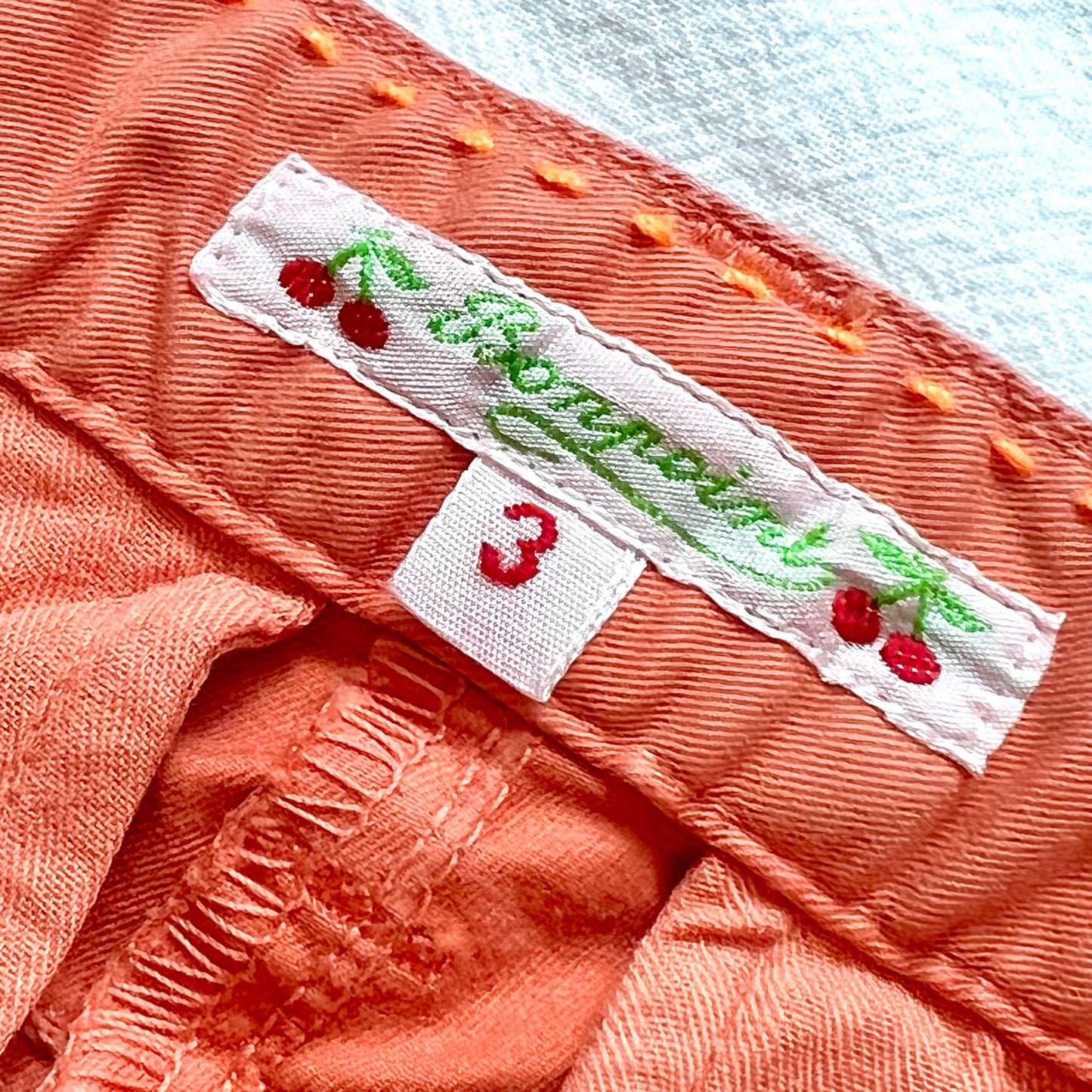 (Pre-loved) Bonpoint Orange Trousers 橙色長褲 3Y