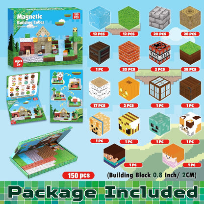 Magnetic Building Cubes 磁力方塊積木套裝