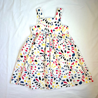 (Pre-loved) Bonpoint White Summer Dress 女童無袖連身裙 4Y