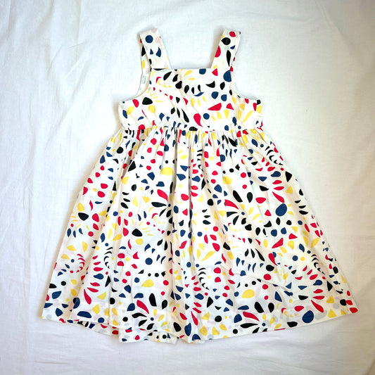 (Pre-loved) Bonpoint White Summer Dress 女童無袖連身裙 4Y