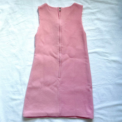 (Pre-loved) D&G Pink Black Label dress 粉紅黑牌無袖裙 7/8Y