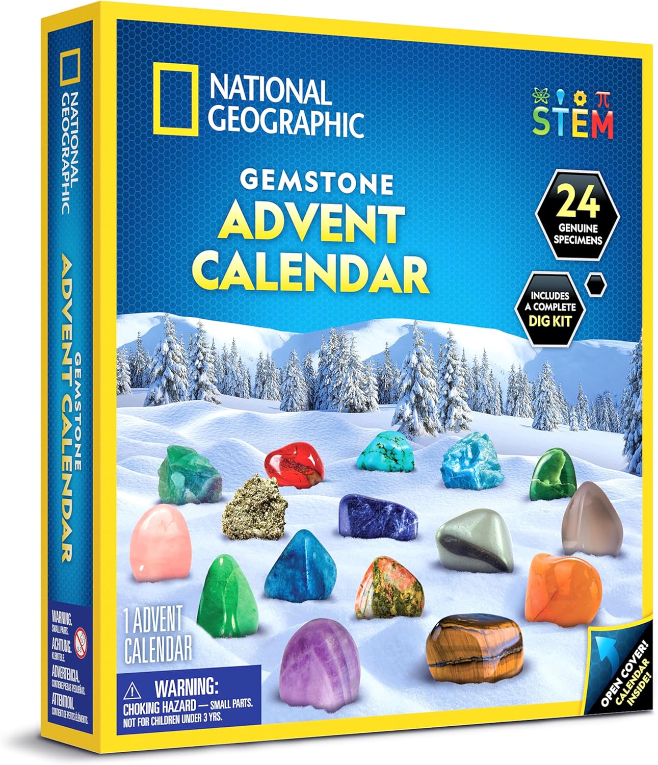 NATIONAL GEOGRAPHIC Gemstone Advent Calendar 聖誕節寶石倒數日曆