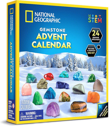 NATIONAL GEOGRAPHIC Gemstone Advent Calendar 聖誕節寶石倒數日曆