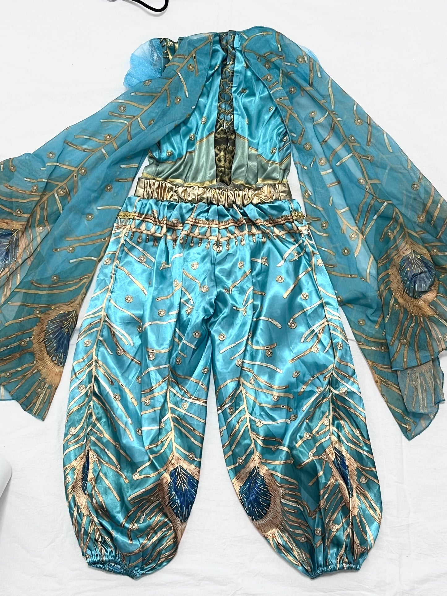(Pre-loved) Disney Costume Jasmine 迪士尼茉莉公主裙 3T