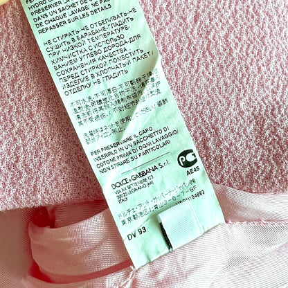 (Pre-loved) D&G Pink Black Label dress 粉紅黑牌無袖裙 7/8Y