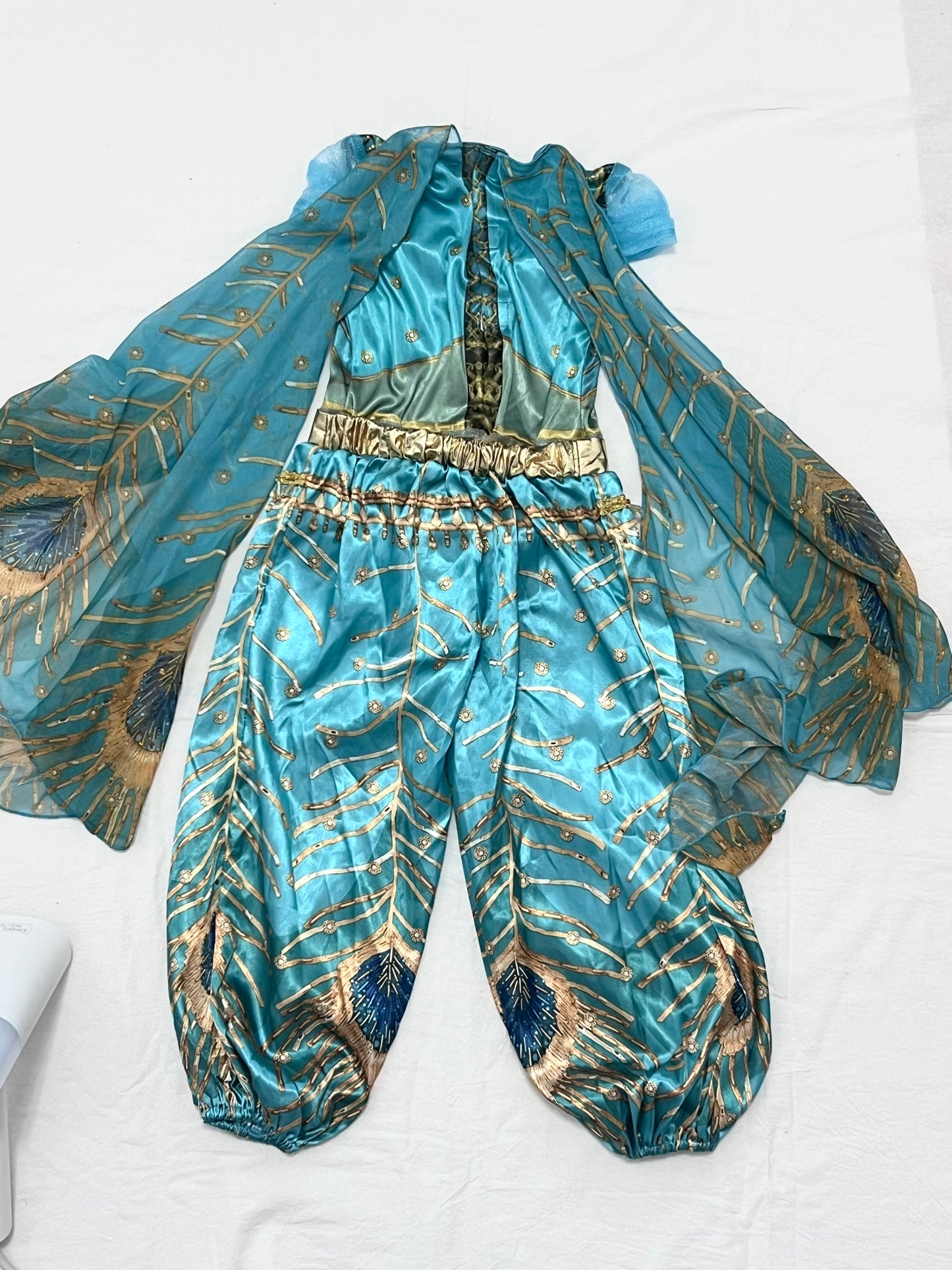 (Pre-loved) Disney Costume Jasmine 迪士尼茉莉公主裙 3T