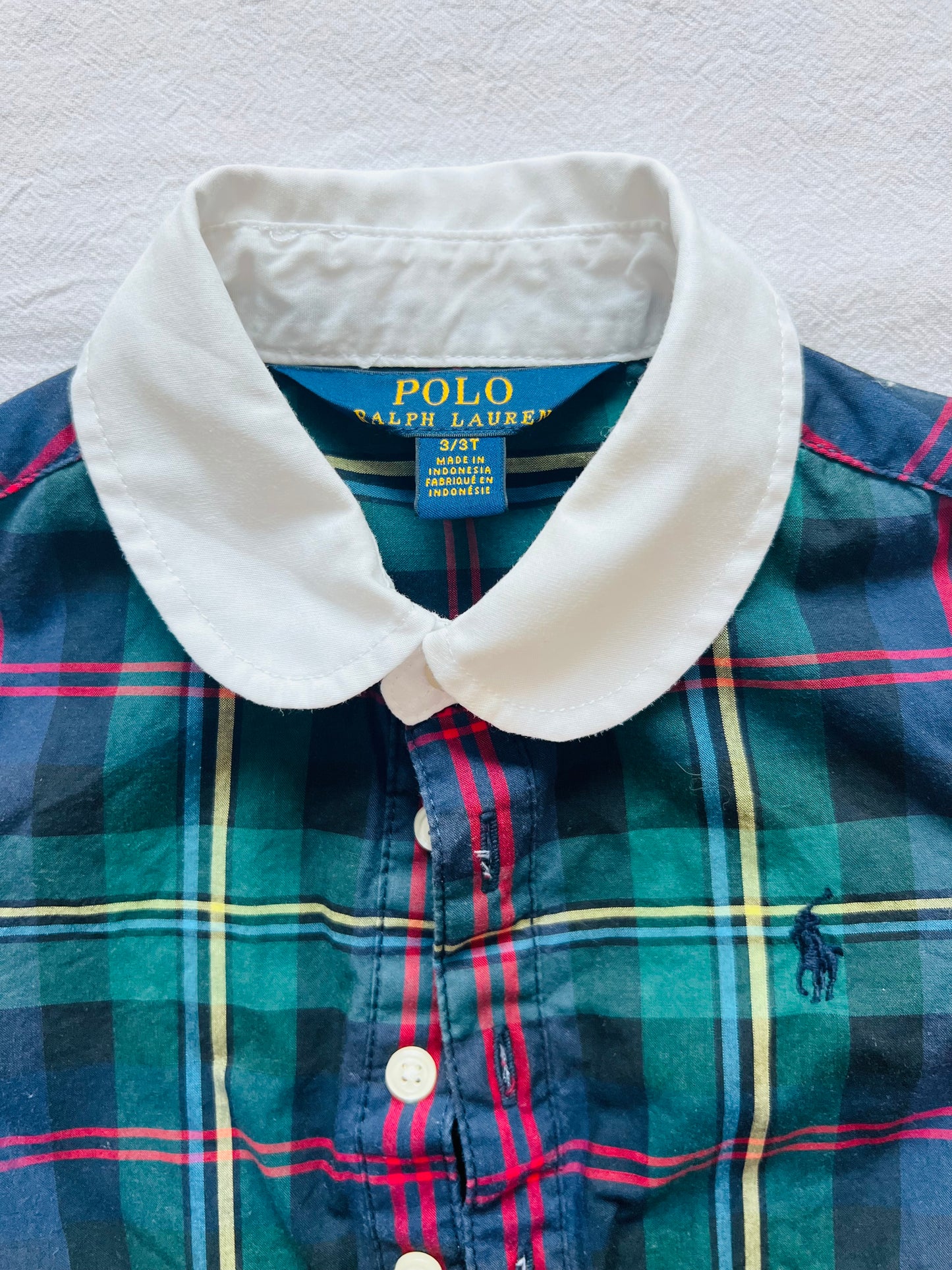 (Pre-loved) POLO Ralph Lauren Chested Shirt Dress