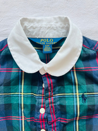 (Pre-loved) POLO Ralph Lauren Chested Shirt Dress