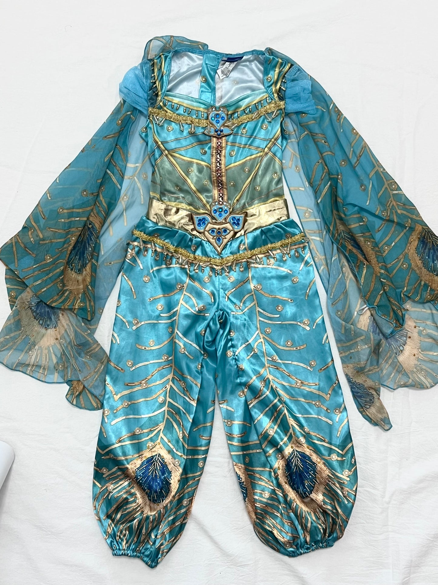 (Pre-loved) Disney Costume Jasmine 迪士尼茉莉公主裙 3T