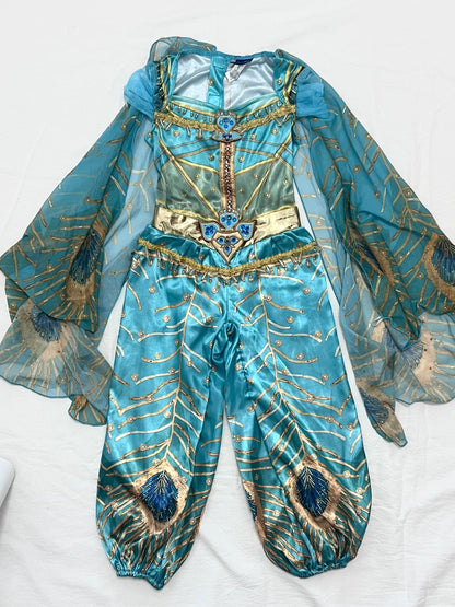 (Pre-loved) Disney Costume Jasmine 迪士尼茉莉公主裙 3T