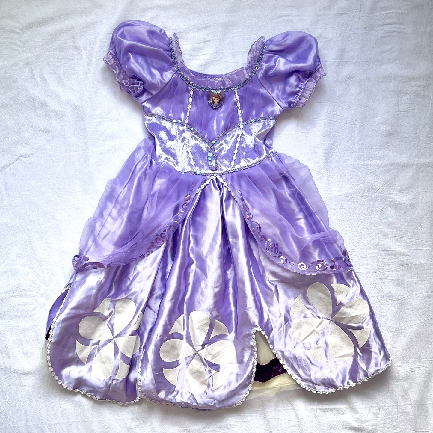 (Pre-loved) Disney Costume Sofia Dress 迪士尼蘇菲亞公主裙 4T