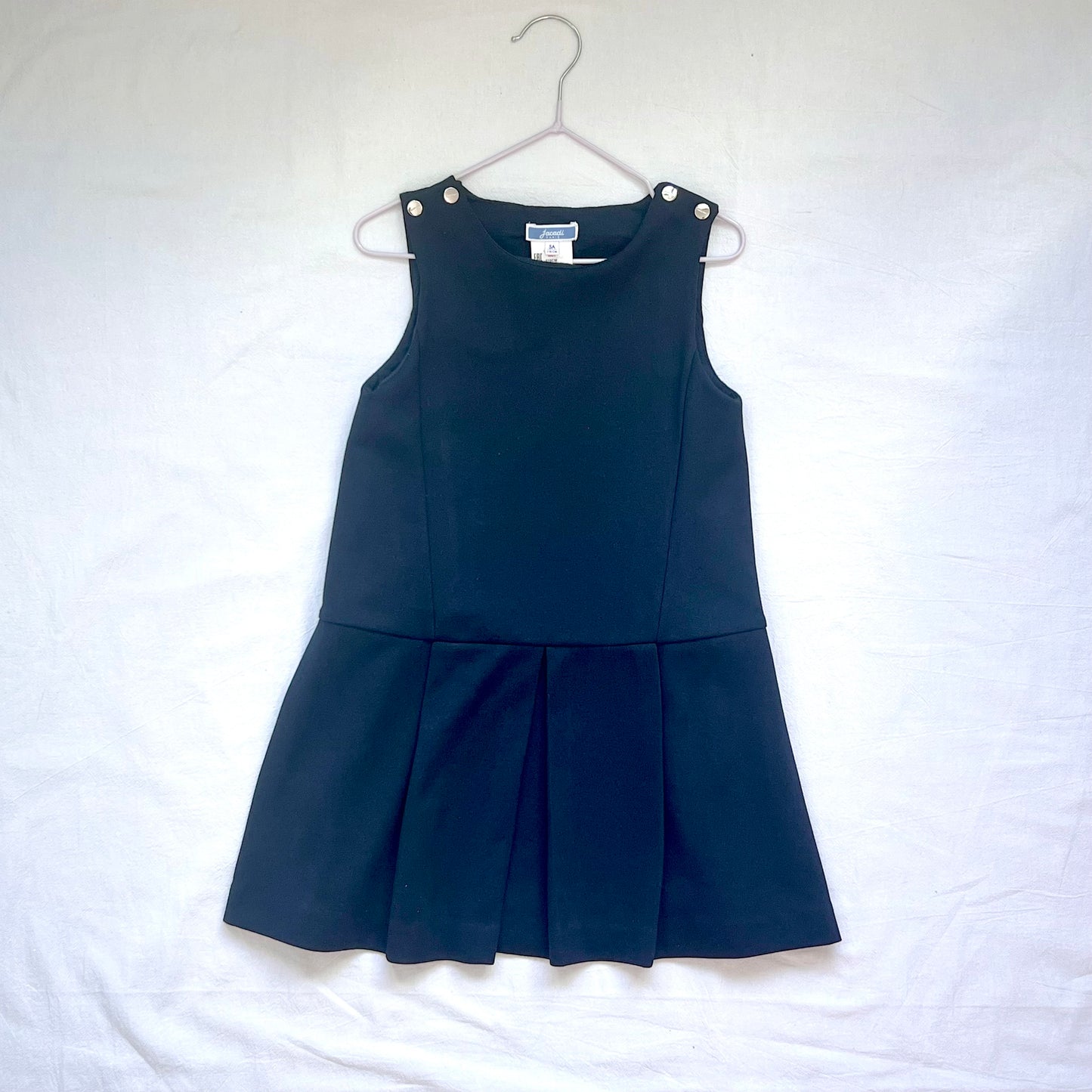(Pre-loved) Jacadi Interview Dress 斯文黑色面試裙 5Y
