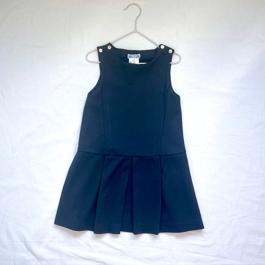 (Pre-loved) Jacadi Interview Dress 斯文黑色面試裙 5Y