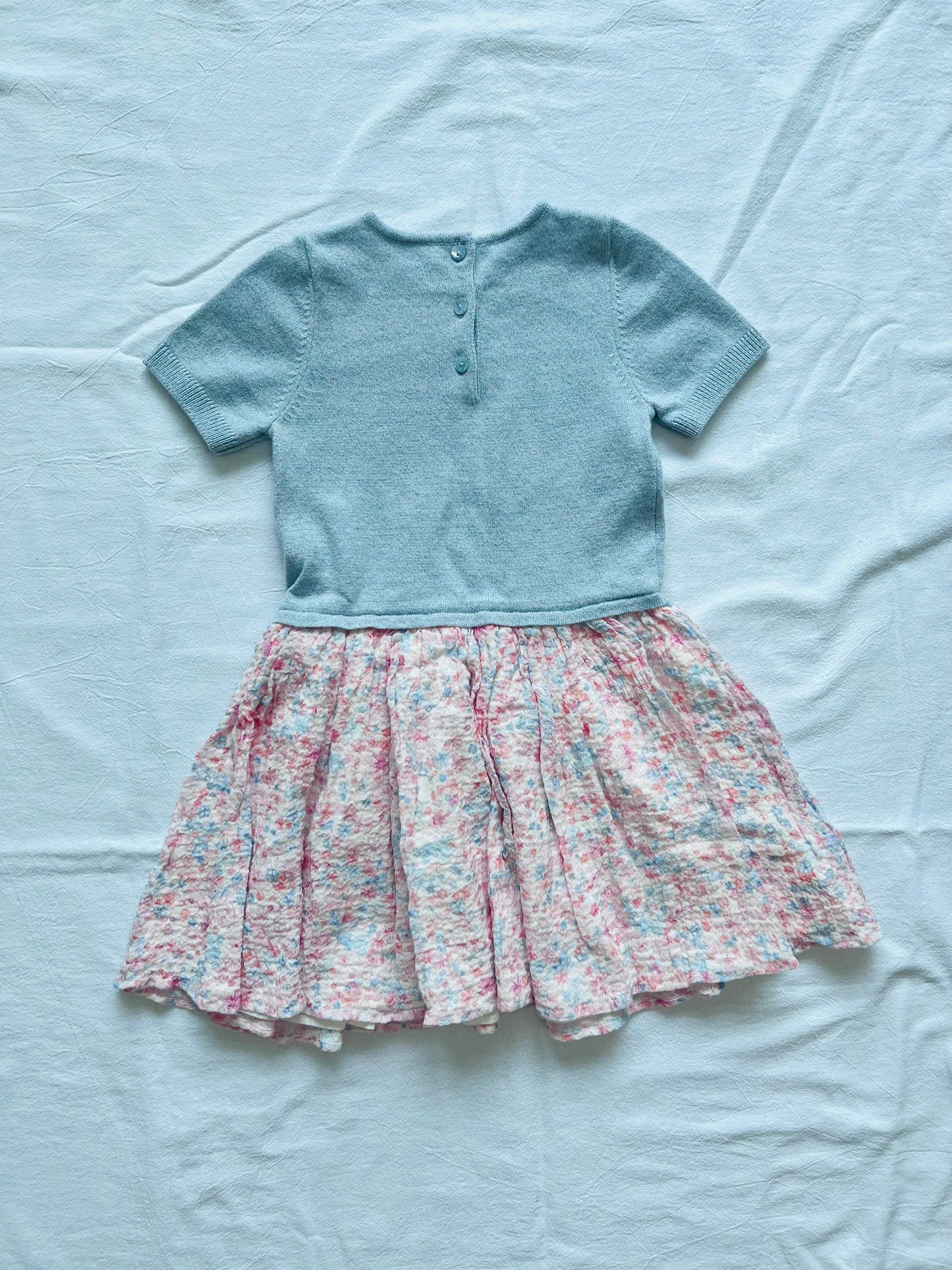 (Pre-loved) Dior Dress with Cardigan 女童長裙連冷衫 4Y