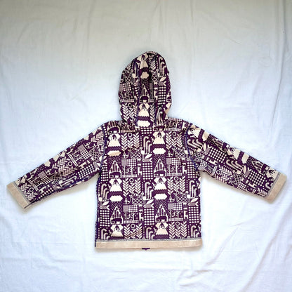 (Pre-loved) Patagonia Purple Fleece Jacket 紫色羊毛外套 4T