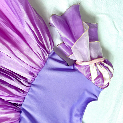 (Pre-loved) Disney Costume Rapunzel Deluxe Dress 迪士尼長髮公主樂佩公主裙 4Y