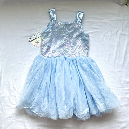 (New with Tag) Disney Day Dress Cinderella 迪士尼灰姑娘公主裙 9/10Y