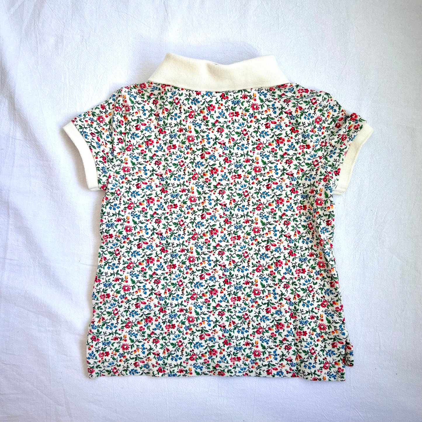 (Pre-loved) Polo Ralph Lauren Floral Shirt 女童碎花短袖衫 3T