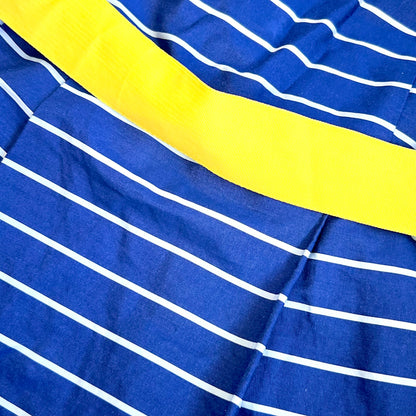 (Pre-loved) Polo Ralph Lauren Navy Blue Sleeveless Dress 藍色間條無袖裙 4Y