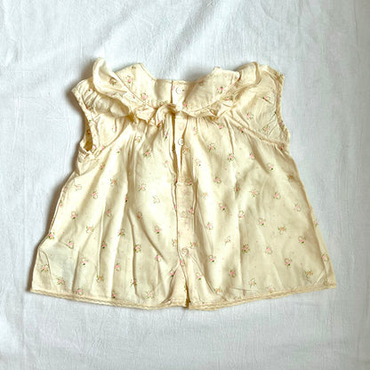 (Pre-loved) Bonpoint Yellow Sleeveless Top 女童黃色無袖上衣 3Y