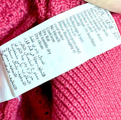 (Pre-loved) Bonpoint Red Cardigan 女童紅色開襟羊毛衫 3Y