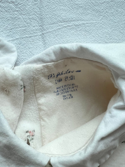 (Pre-loved) Ralph Lauren Long Sleeve Printed Dress 女童白絨印花長袖連身裙 18M