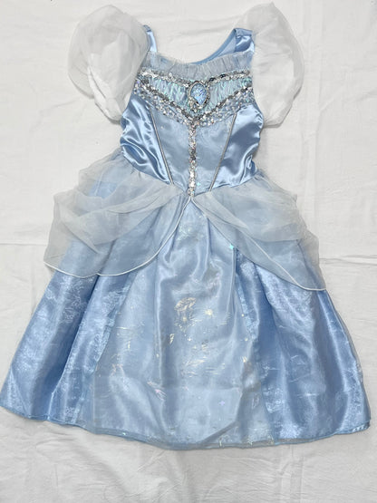 (Pre-loved) Disney Cinderella Deluxe Costume 迪士尼灰姑娘豪華公主裙 104cm