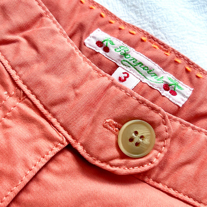 (Pre-loved) Bonpoint Orange Trousers 橙色長褲 3Y