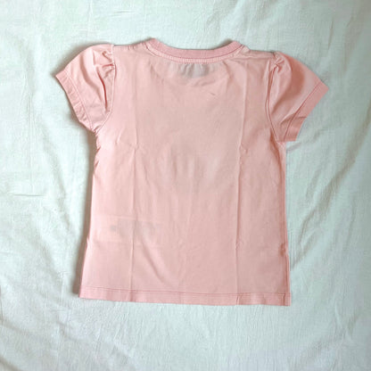 (Pre-loved) Moschino Pink Bling Bear T-Shirt 粉紅色熊仔頭短袖衫 4Y