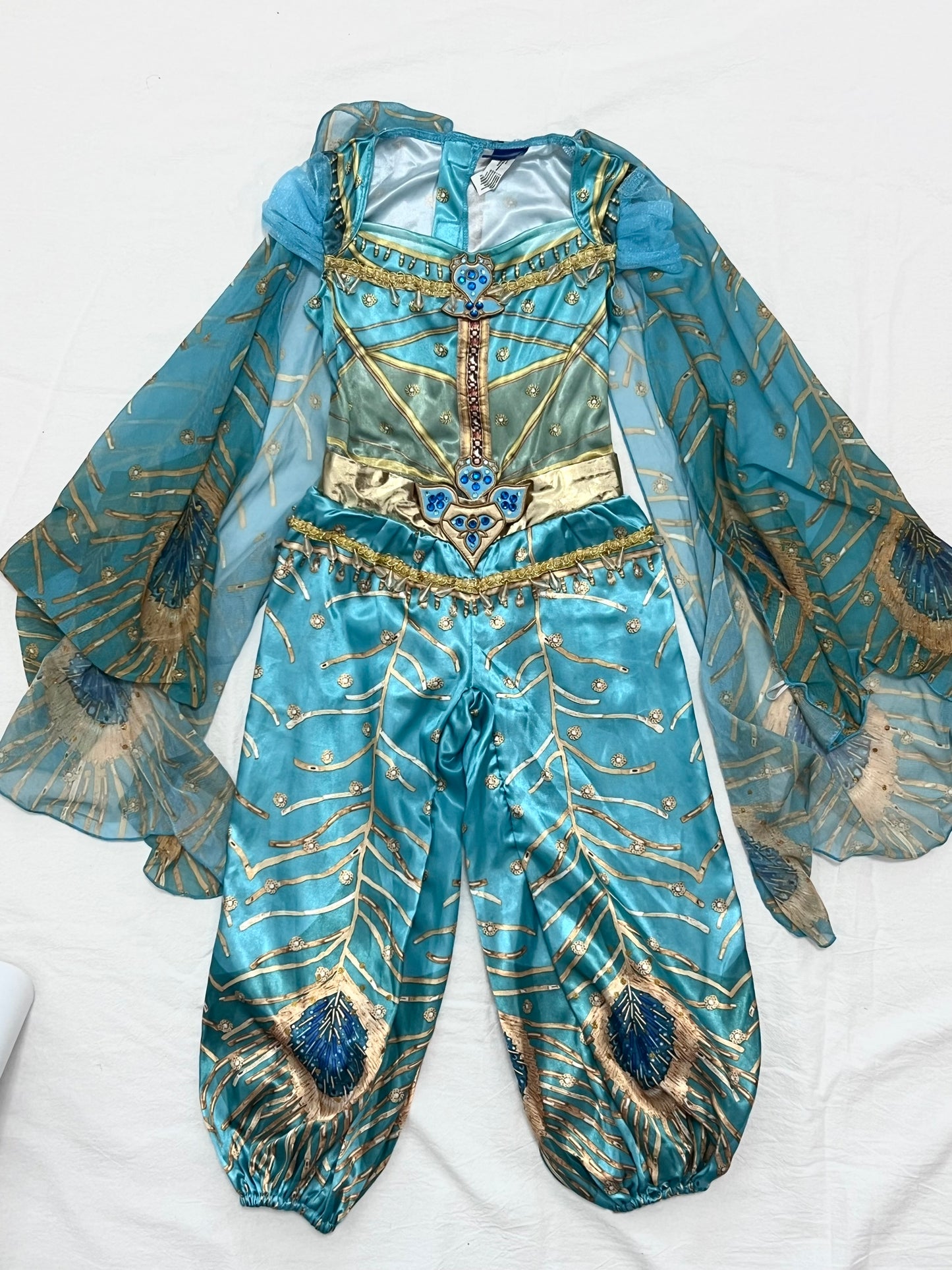 (Pre-loved) Disney Costume Jasmine 迪士尼茉莉公主裙 3T
