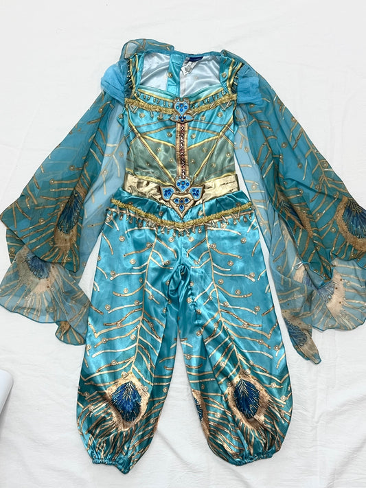 (Pre-loved) Disney Costume Jasmine 迪士尼茉莉公主裙 3T