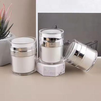 30/50ml Airless Cream Pump Jar 真空乳液泵罐