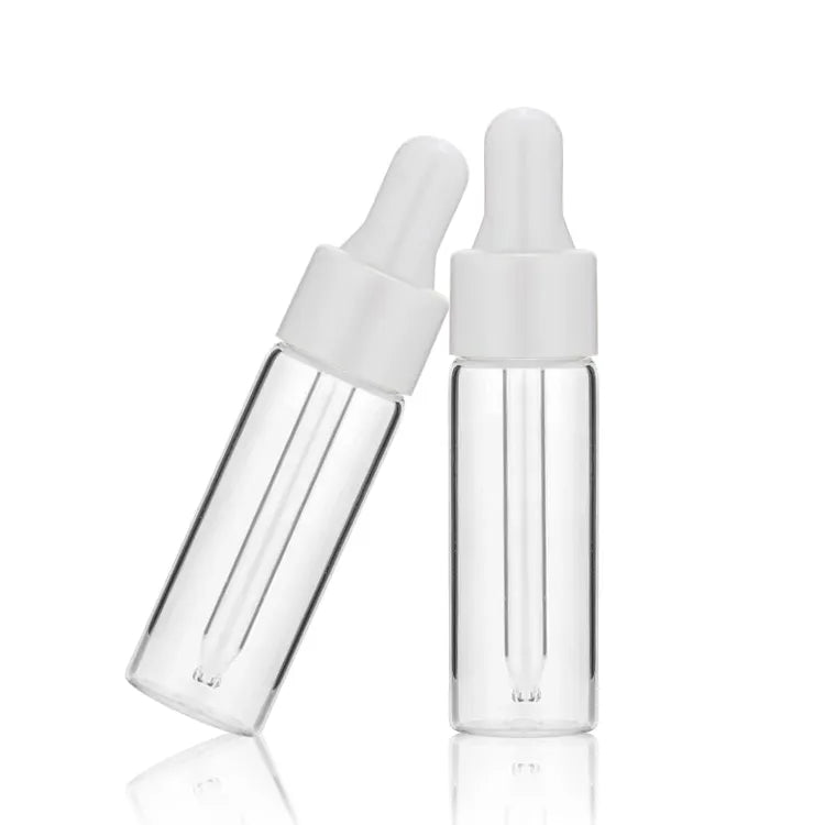 2ml / 3ml / 5ml Glass Test Bottles with Dropper Cap 玻璃滴管試瓶