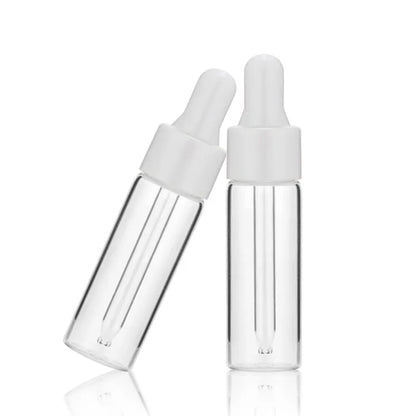 2ml / 3ml / 5ml Glass Test Bottles with Dropper Cap 玻璃滴管試瓶