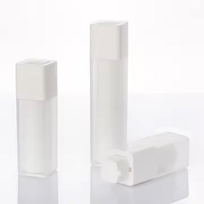 15/30/50ml Square Airless Lotion Bottle 方形真空乳液瓶