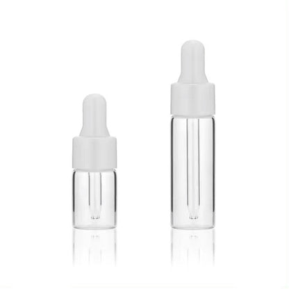 2ml / 3ml / 5ml Glass Test Bottles with Dropper Cap 玻璃滴管試瓶