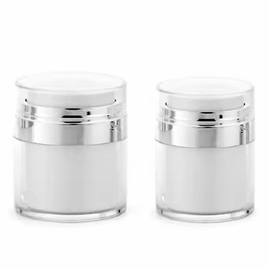 30/50ml Airless Cream Pump Jar 真空乳液泵罐