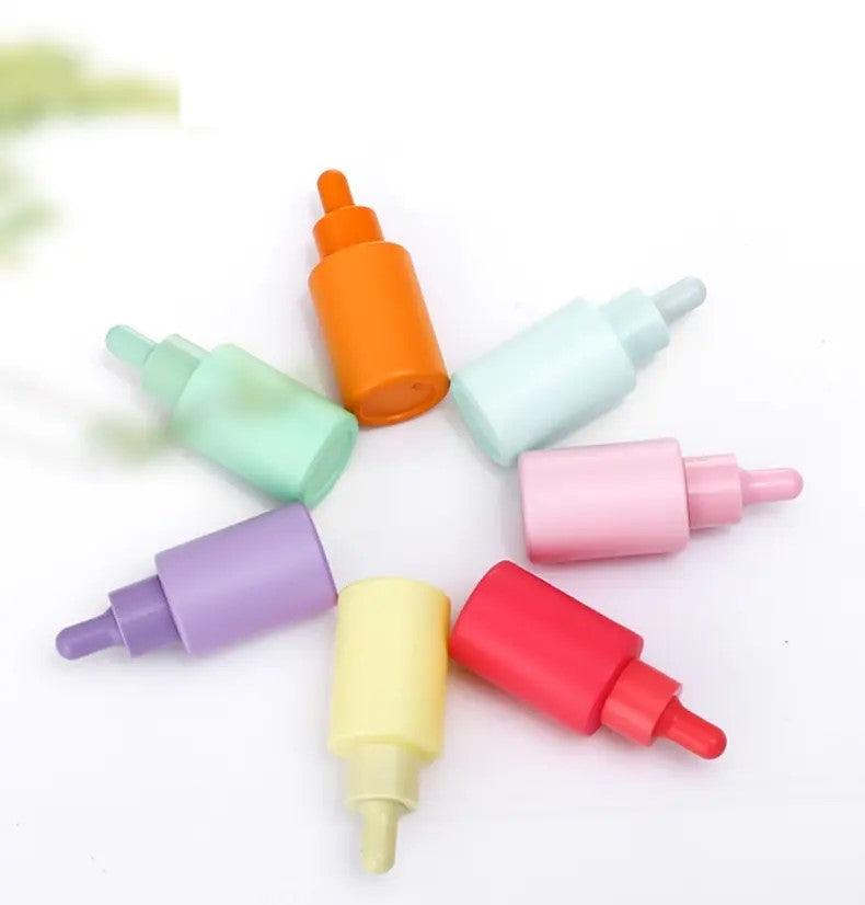 30ml Color Glass Dropper Bottle 彩色玻璃滴管瓶