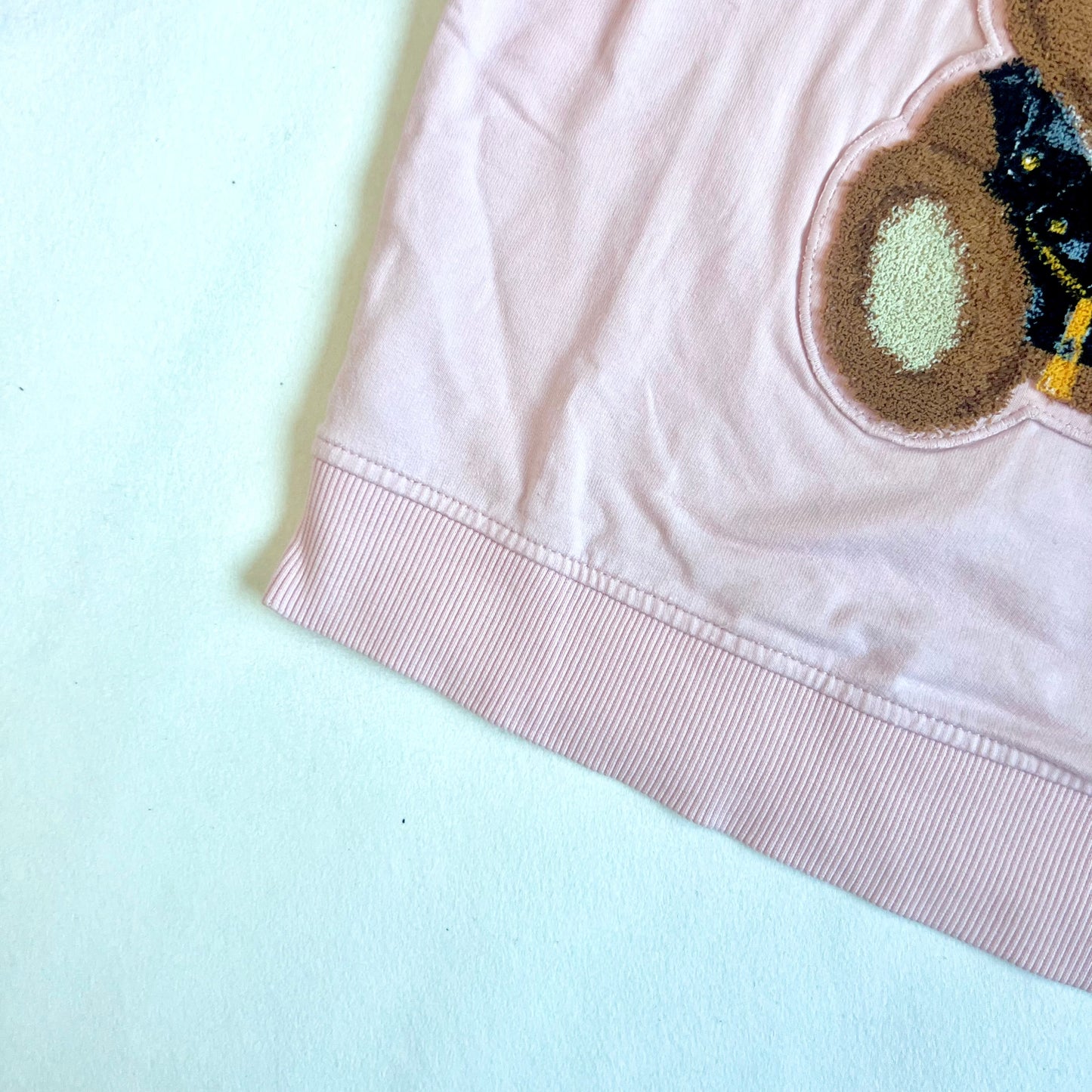 (Pre-loved) Moschino Pink Long Sleeve T-Shirt 小熊粉紅色長袖上衣 6Y