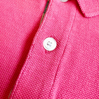 (Pre-loved) Burberry Pink Polo Shirt 女童粉紅色POLO衫 6Y