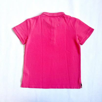 (Pre-loved) Burberry Pink Polo Shirt 女童粉紅色POLO衫 6Y