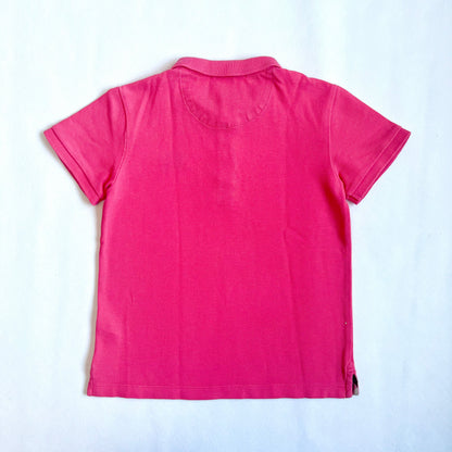(Pre-loved) Burberry Pink Polo Shirt 女童粉紅色POLO衫 6Y