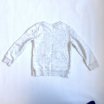 (Pre-loved) KENZO Grey Tiger Sweater 灰色長袖衛衣 6Y